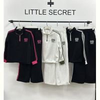Купить Костюм спорт Little Secret K012 black-white на obuv-plus.com.ua