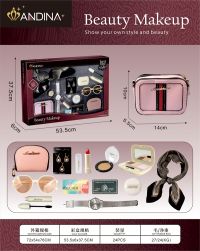 Купить G560433-676-7 Дитячий ігровий набір аксесуарів «Beauty Makeup» сумочка, хустинка, окуляри, помада, гаманець, сережки на obuv-plus.com.ua