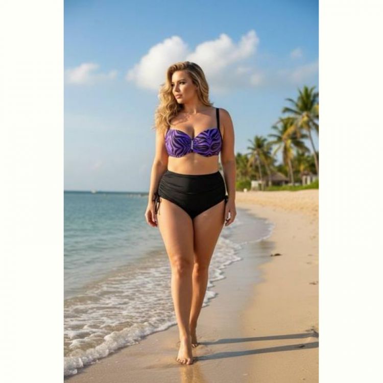 Купить Купальник DFK W1574 lilac на obuv-plus.com.ua