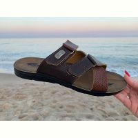 Купить Шлепанцы Malibu 6842T brown-camel на obuv-plus.com.ua