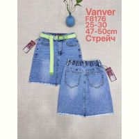 Купить Юбка Vanver F8176 l.blue на obuv-plus.com.ua