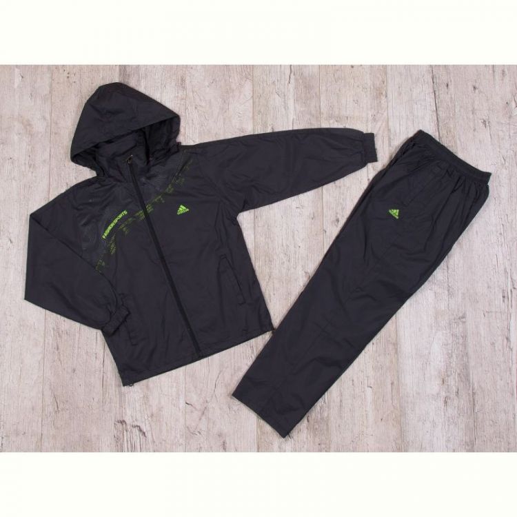 Купить Костюм спорт Meisty 18007 black-green на obuv-plus.com.ua