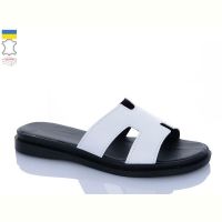 Купить Шлепанцы Garti 94 білий шк. на obuv-plus.com.ua