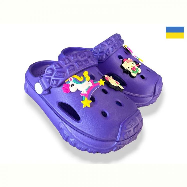 Купить Кроксы Verta 3001 фіолетовий на obuv-plus.com.ua