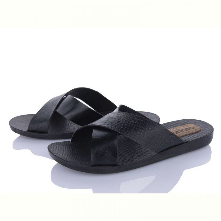 Купить Шлепанцы Gezer GR44 black на obuv-plus.com.ua