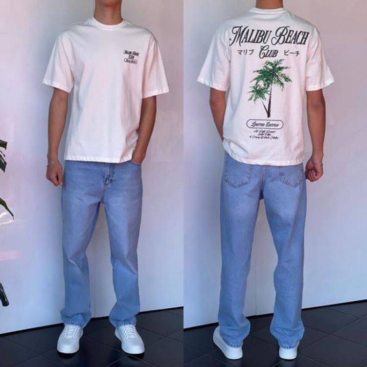 Купить Футболка i8denim 2221 white на obuv-plus.com.ua