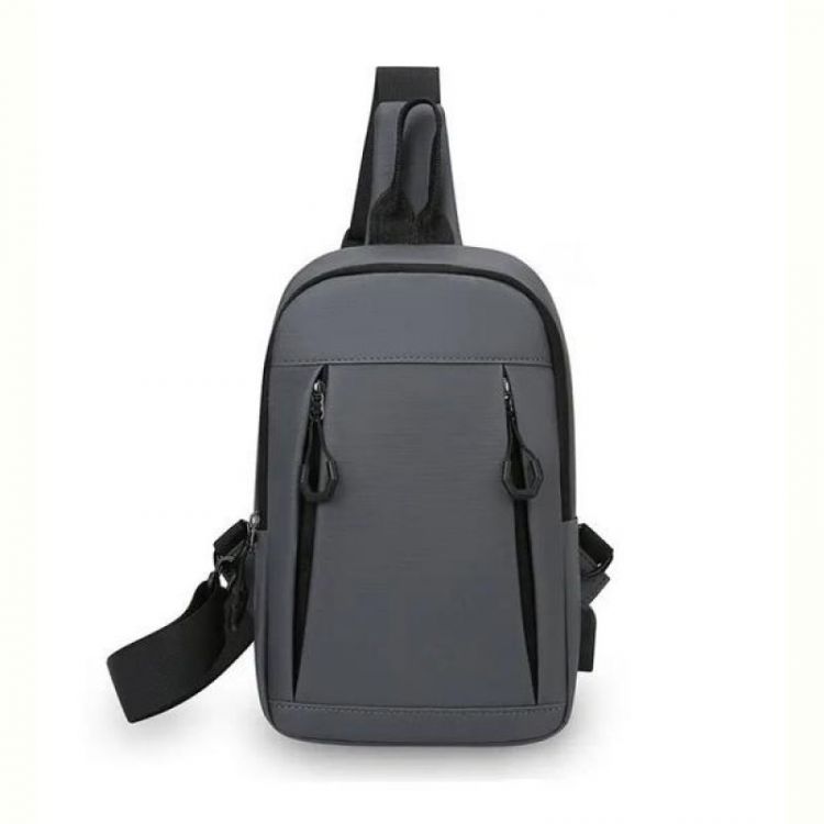 Купить Бананка Fashion Bag 8608-1 grey на obuv-plus.com.ua