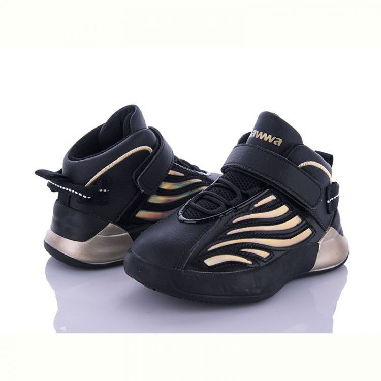 Купить Кроссовки Apawwa DC41 black-gold на obuv-plus.com.ua