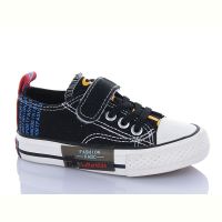 Купить Кеды Comfort-baby 2023-1 чорний (25-30) на obuv-plus.com.ua