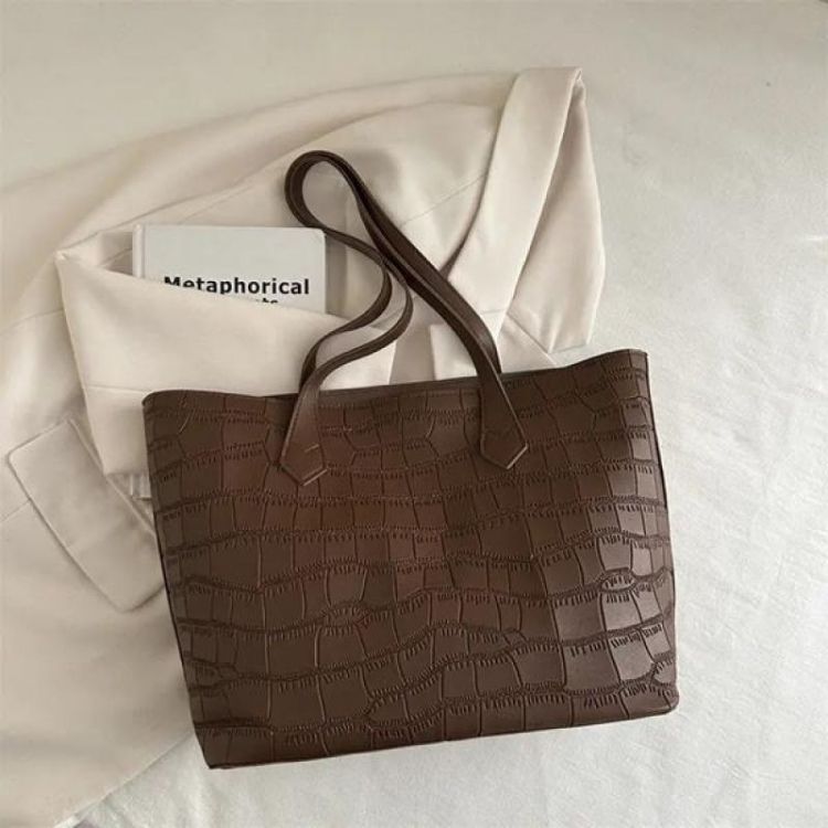Купить Сумка Fashion Bag A6120-2 brown на obuv-plus.com.ua