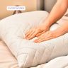 Купить Подушка 50х70 см NORDIC COMFORT+ IDEIA антиллергенная холлофайбер серая стеганная с молнией на obuv-plus.com.ua