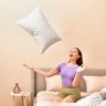 Купить Подушка 50х70 см NORDIC COMFORT+ IDEIA антиллергенная холлофайбер серая стеганная с молнией на obuv-plus.com.ua