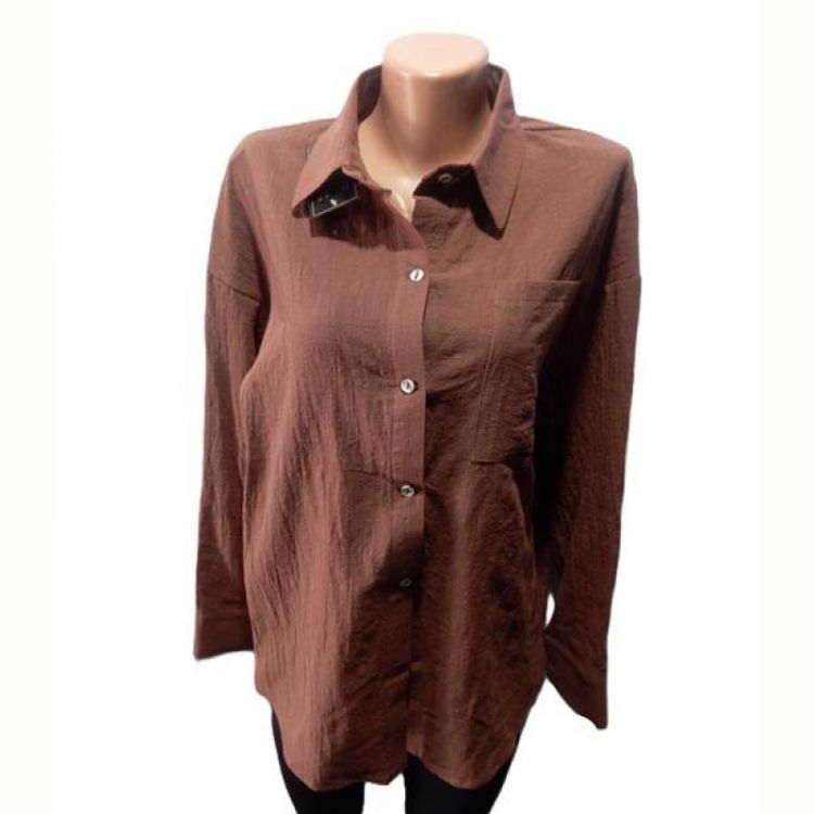 Купить Рубашка MSO 32681 brown на obuv-plus.com.ua