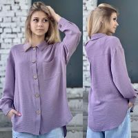 Купить Рубашка Karolina KR100 lilac на obuv-plus.com.ua