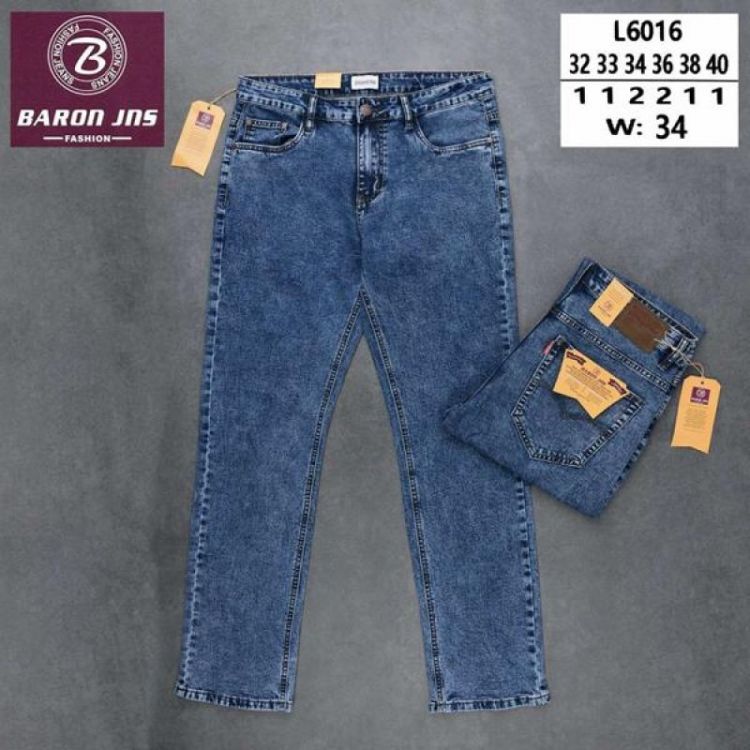 Купить Джинсы Baron Jeans L6016 blue на obuv-plus.com.ua