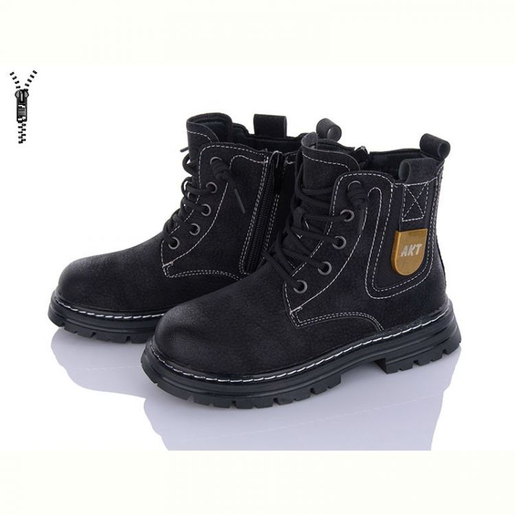 Купить Ботинки Angel Y163-2117B black на obuv-plus.com.ua