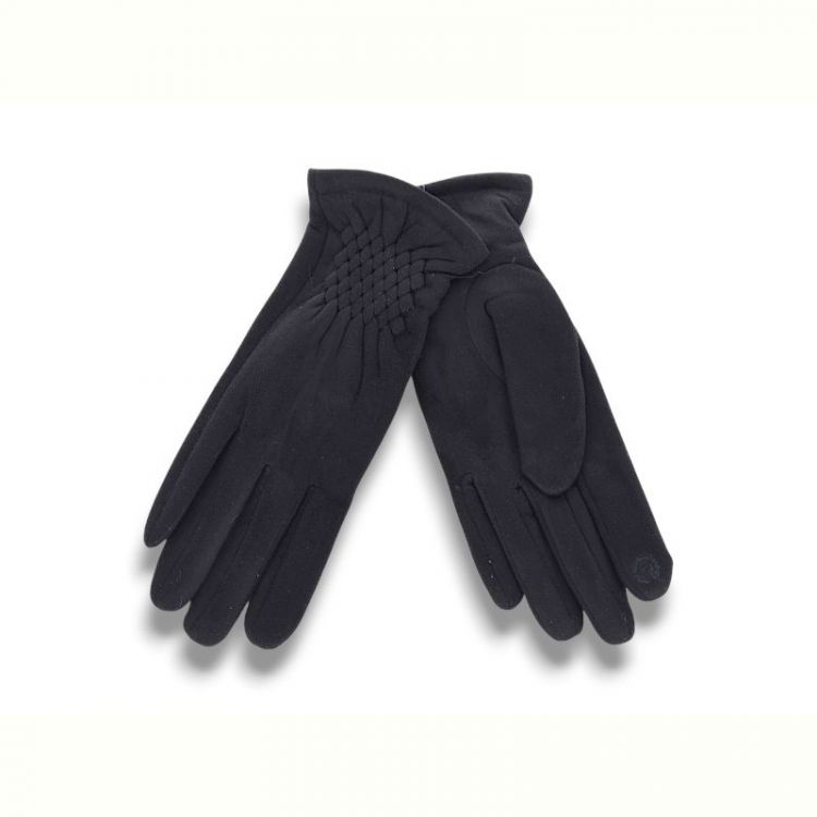 Купить Перчатки КОРОЛЕВА JP02-85 black на obuv-plus.com.ua
