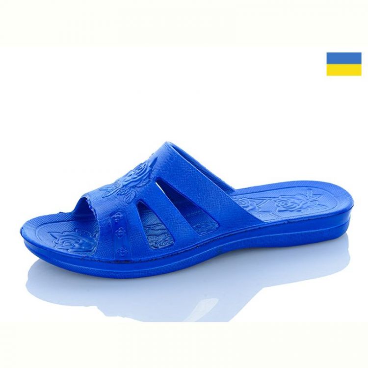 Купить Шлепанцы Cross SV007 синій на obuv-plus.com.ua