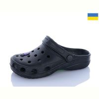 Купить Кроксы Cross 017 чорний джибітси в асортіменті на obuv-plus.com.ua