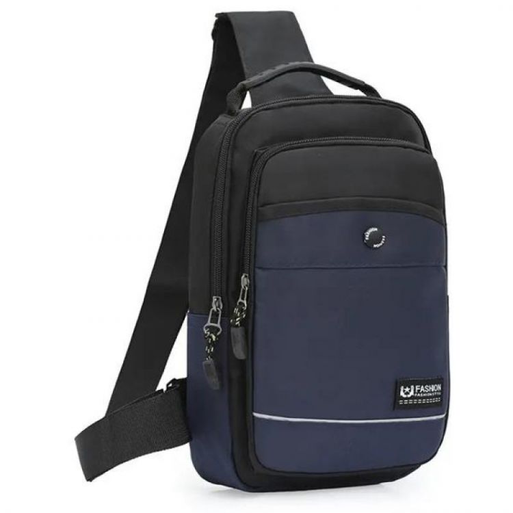 Купить Бананка Fashion Bag X63-4-1 blue на obuv-plus.com.ua