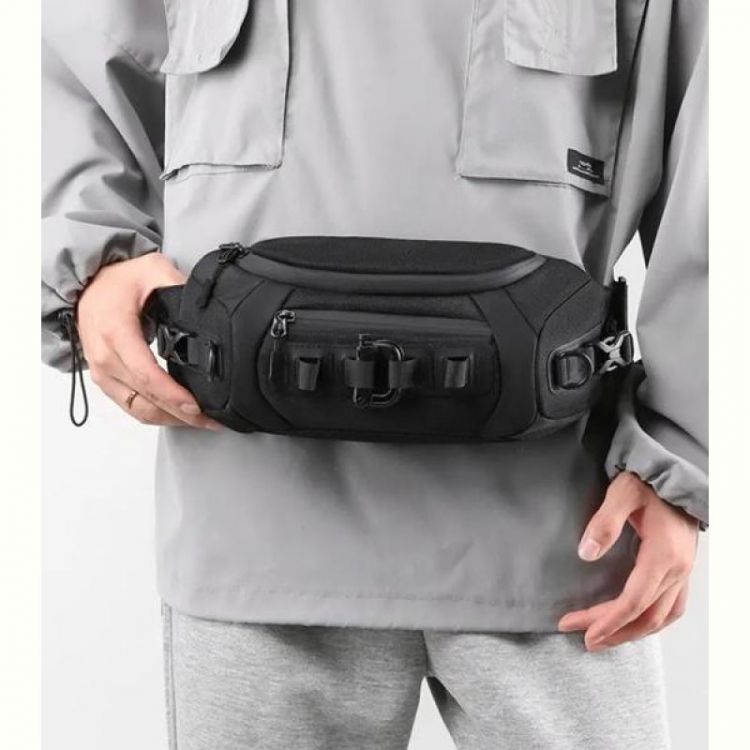 Купить Бананка Fashion Bag 2117-4 black на obuv-plus.com.ua