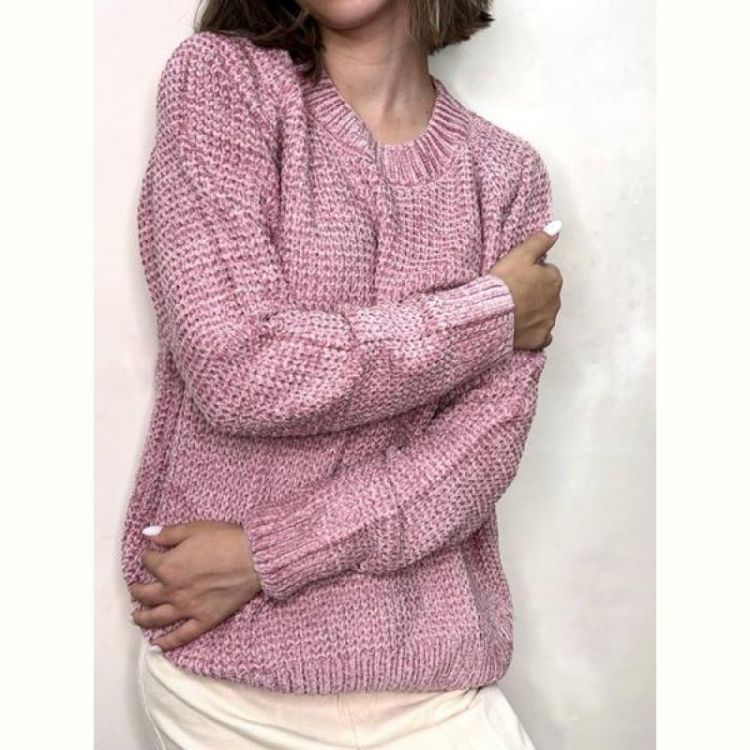 Купить Свитер Kosta 8188 pink на obuv-plus.com.ua
