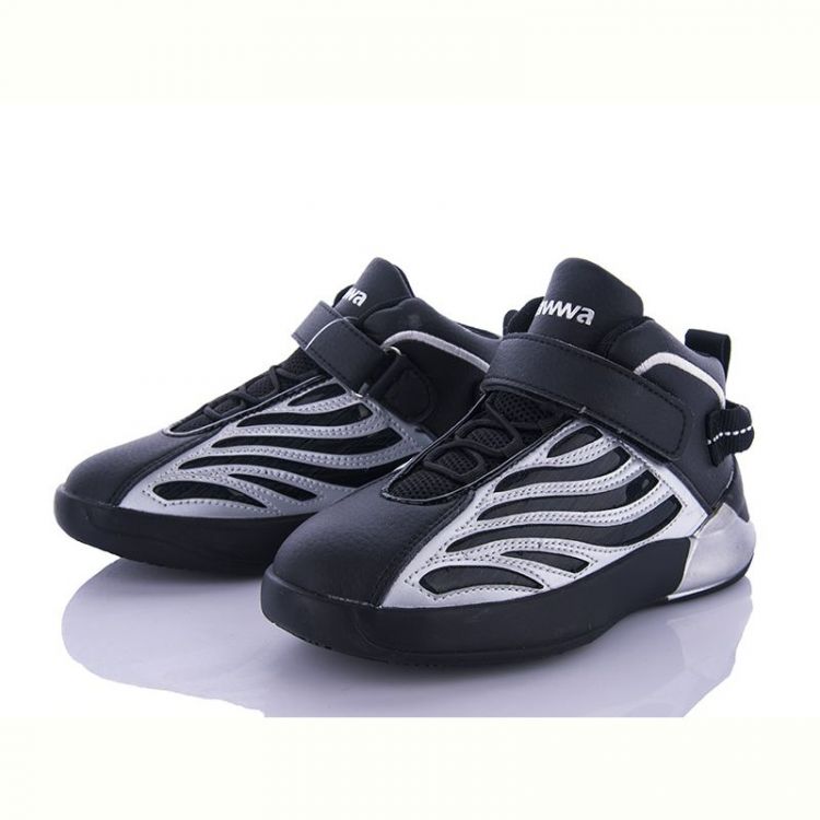 Купить Кроссовки Apawwa DC42 black-silver на obuv-plus.com.ua