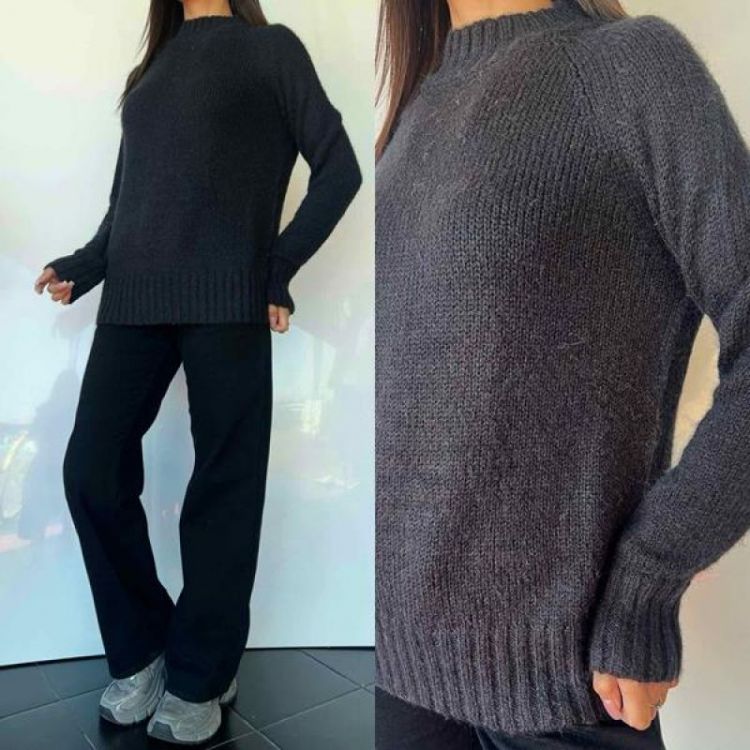 Купить Свитер i8denim Women TB103 black на obuv-plus.com.ua