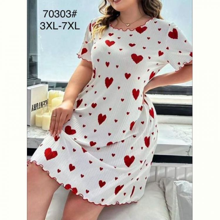 Купить Ночнушка Brilliant B70303 white на obuv-plus.com.ua