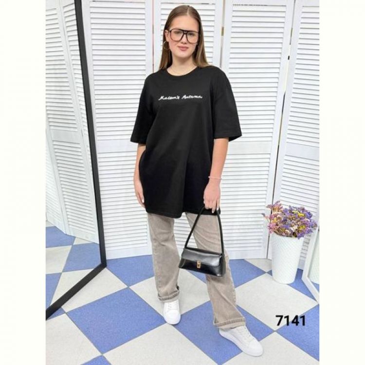 Купить Футболка MMC clothes 7141 black на obuv-plus.com.ua