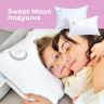 Купить Подушка детская 40х60 см Sweet Moon PAPAELLA антиаллергенная искусственный пух белая мягкая хлопок на obuv-plus.com.ua