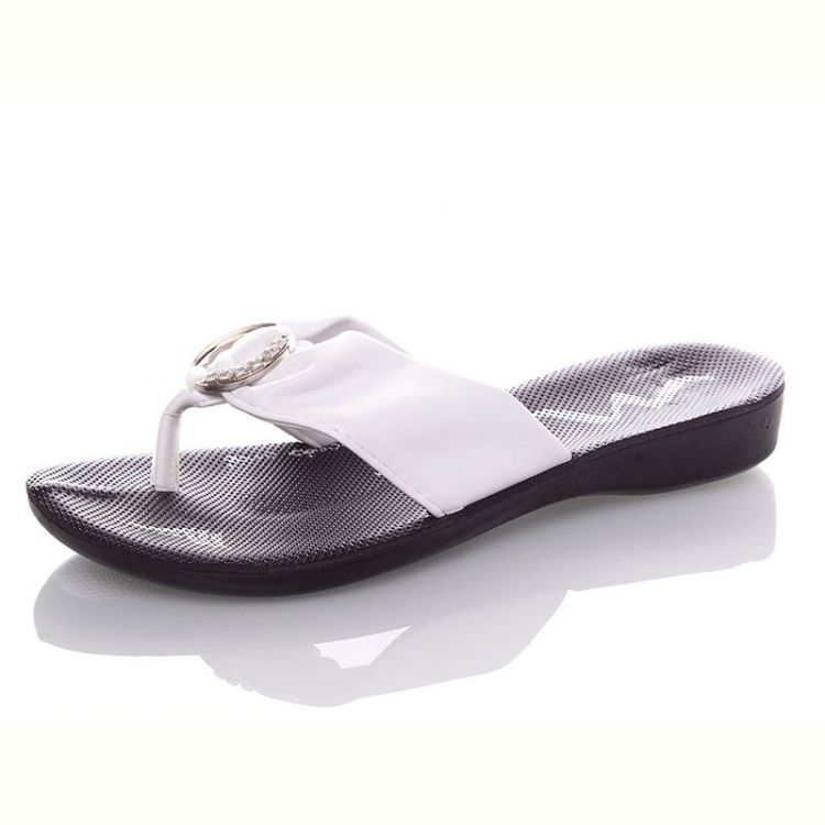 Купить Шлепанцы Lenase Моно кольцо white на obuv-plus.com.ua