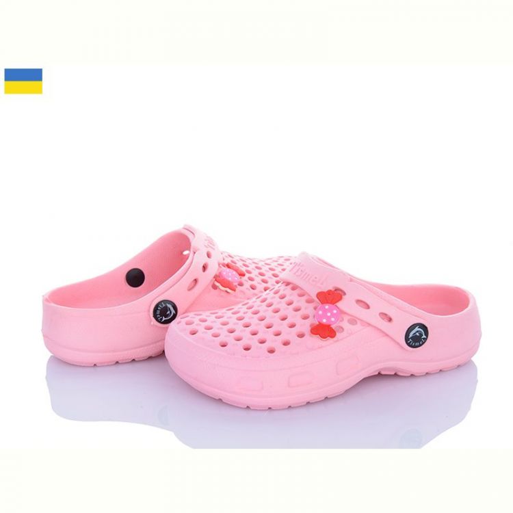 Купить Кроксы Tismel 10-11 пудра на obuv-plus.com.ua