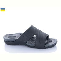 Купить Шлепанцы Ds ПП16 т.сірий на obuv-plus.com.ua