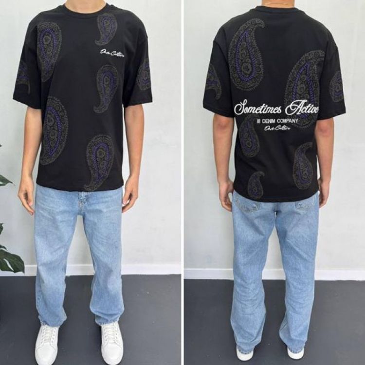 Купить Футболка i8denim 90585 black на obuv-plus.com.ua