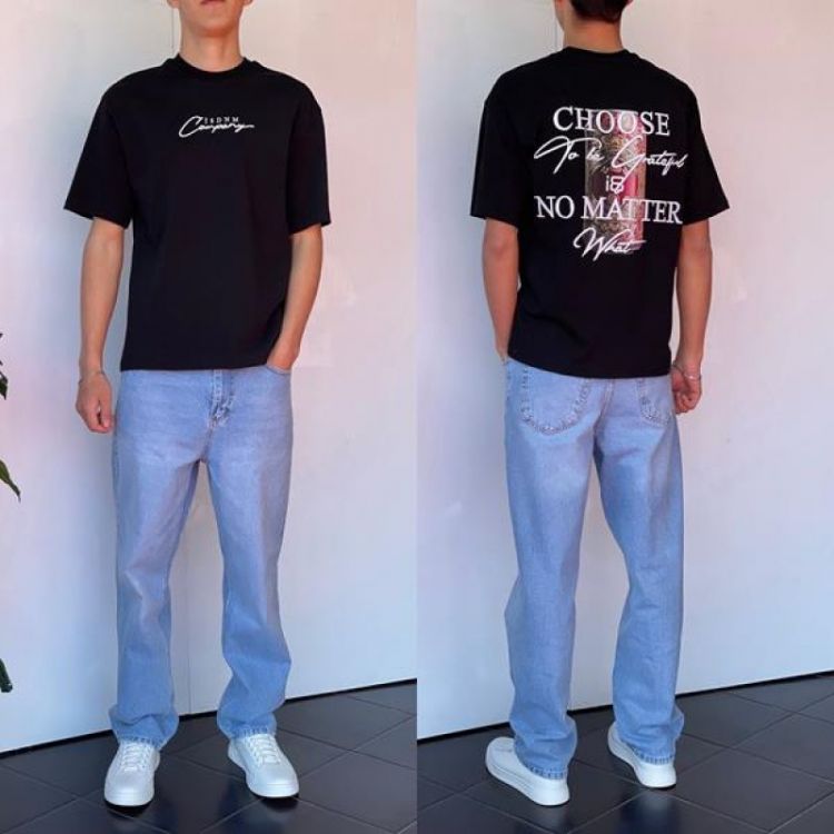 Купить Футболка i8denim 2219 black на obuv-plus.com.ua