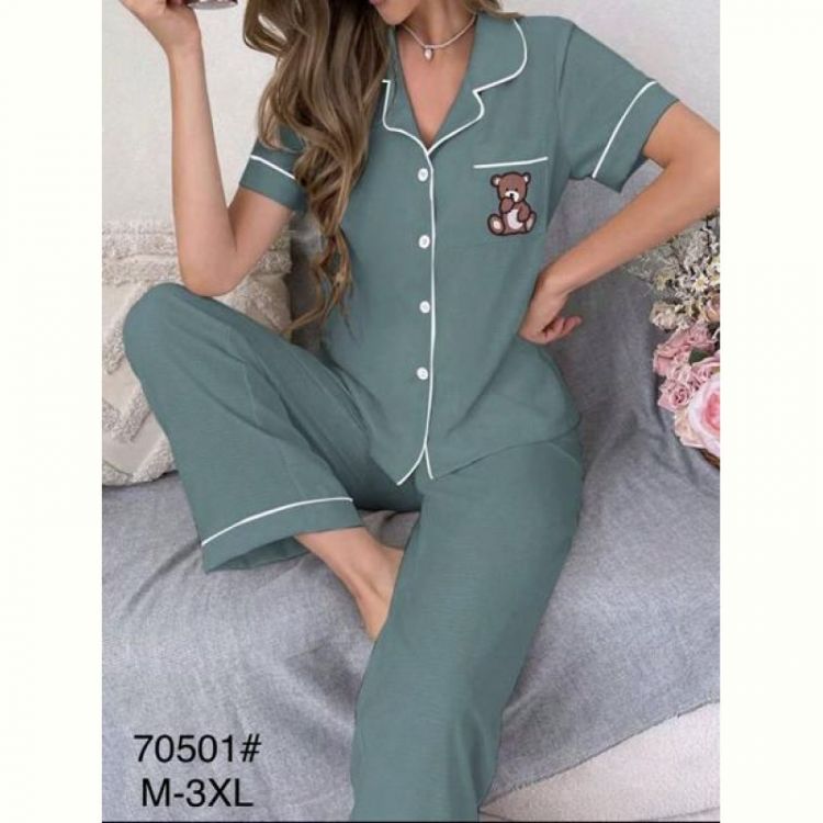 Купить Пижама Fili Wear 70501 green на obuv-plus.com.ua