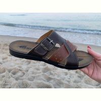 Купить Шлепанцы Malibu 6835 brown-camel на obuv-plus.com.ua