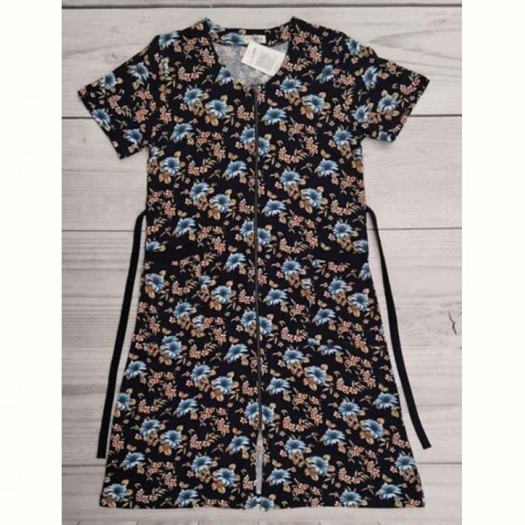 Купить Халат Annet YT3313 black на obuv-plus.com.ua