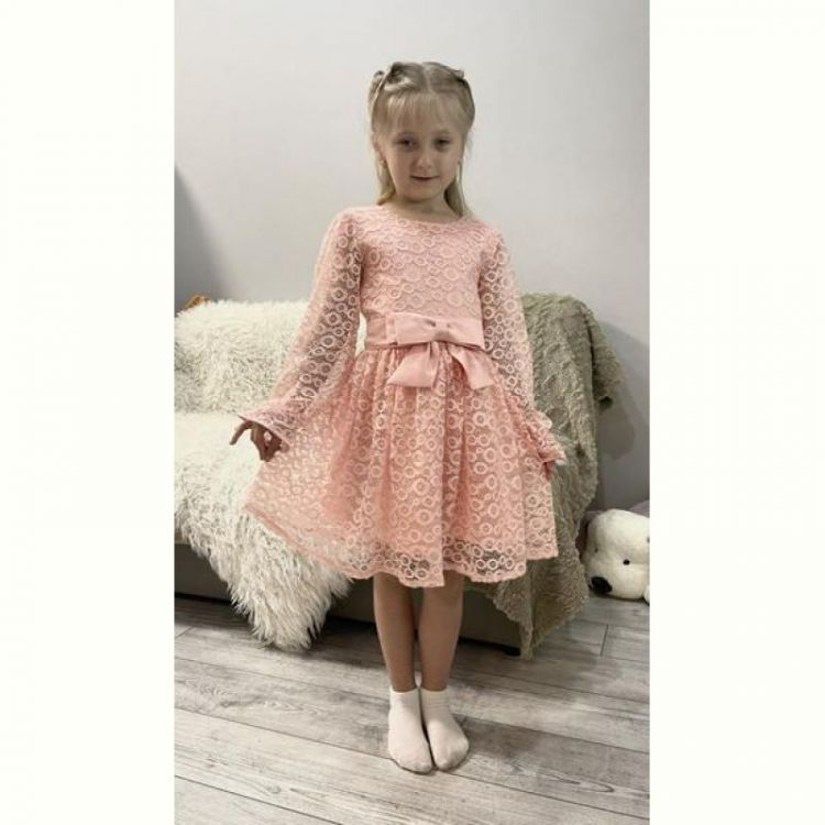 Купить Платье Kosmy K305 peach на obuv-plus.com.ua