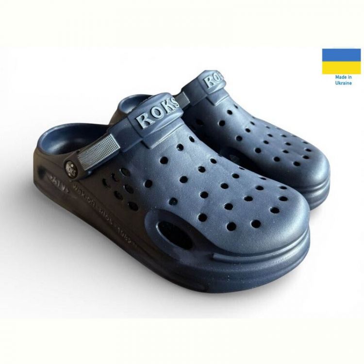 Купить Кроксы Roksol 516-019 синій на obuv-plus.com.ua