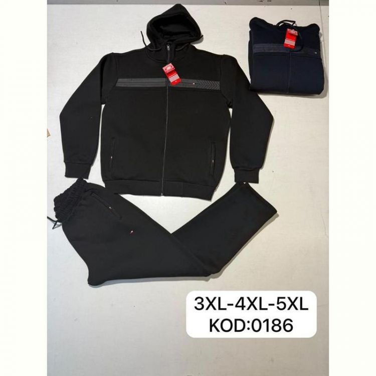 Купить Костюм спорт Vip Stendo 0189 black на obuv-plus.com.ua