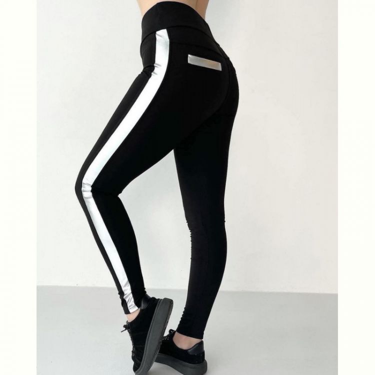 Купить Лосины Sport style 738 black на obuv-plus.com.ua