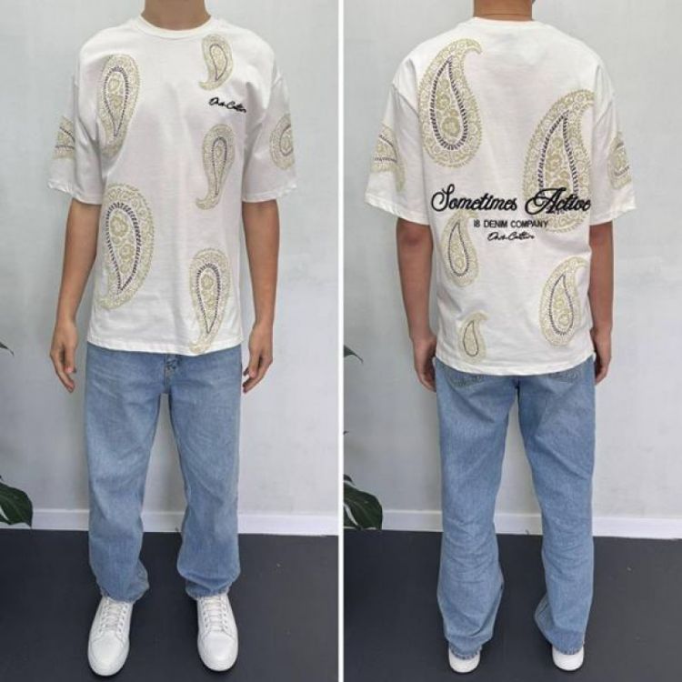 Купить Футболка i8denim 90585 white на obuv-plus.com.ua