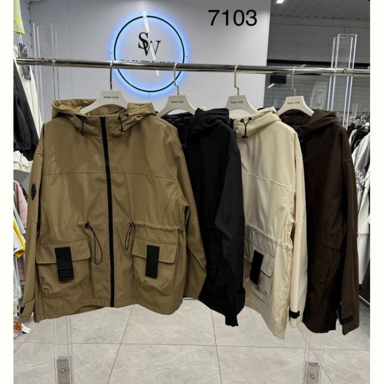 Купить Ветровка Saint Wish 7103 black на obuv-plus.com.ua