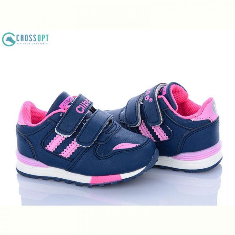 Купить Кроссовки Clibee F627 d.blue-peach на obuv-plus.com.ua