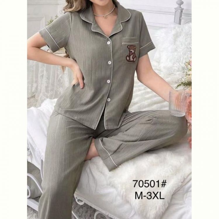 Купить Пижама Fili Wear 70501 khaki на obuv-plus.com.ua