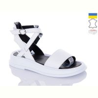 Купить Босоножки Garti 0145 білий шкіра на obuv-plus.com.ua