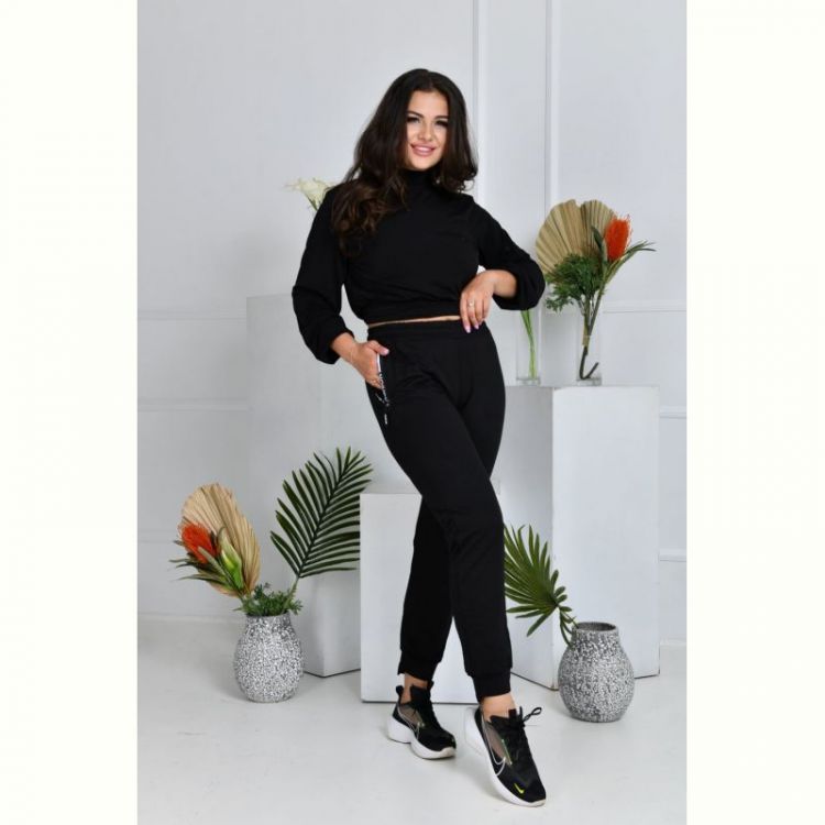 Купить Костюм спорт Sport style 8028 black-old-1 на obuv-plus.com.ua