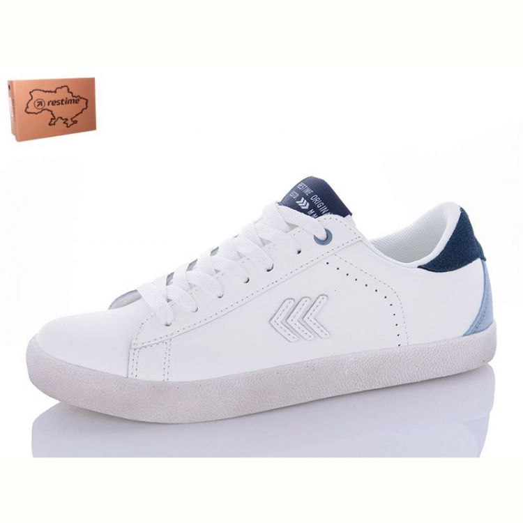 Купить Кеды Restime JWB24037 white-navy на obuv-plus.com.ua